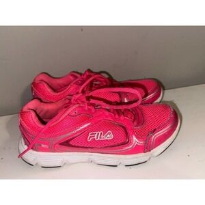 Fila Running Shoes Hot Pink Athletic Sneakers Girls Activewear